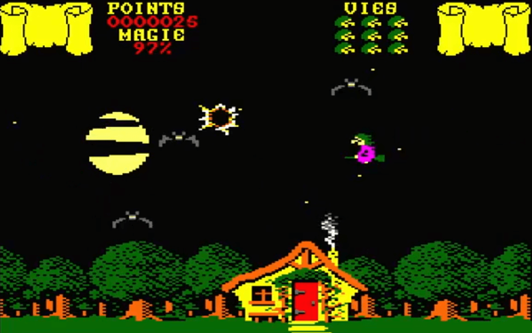 Amstrad Cauldron game